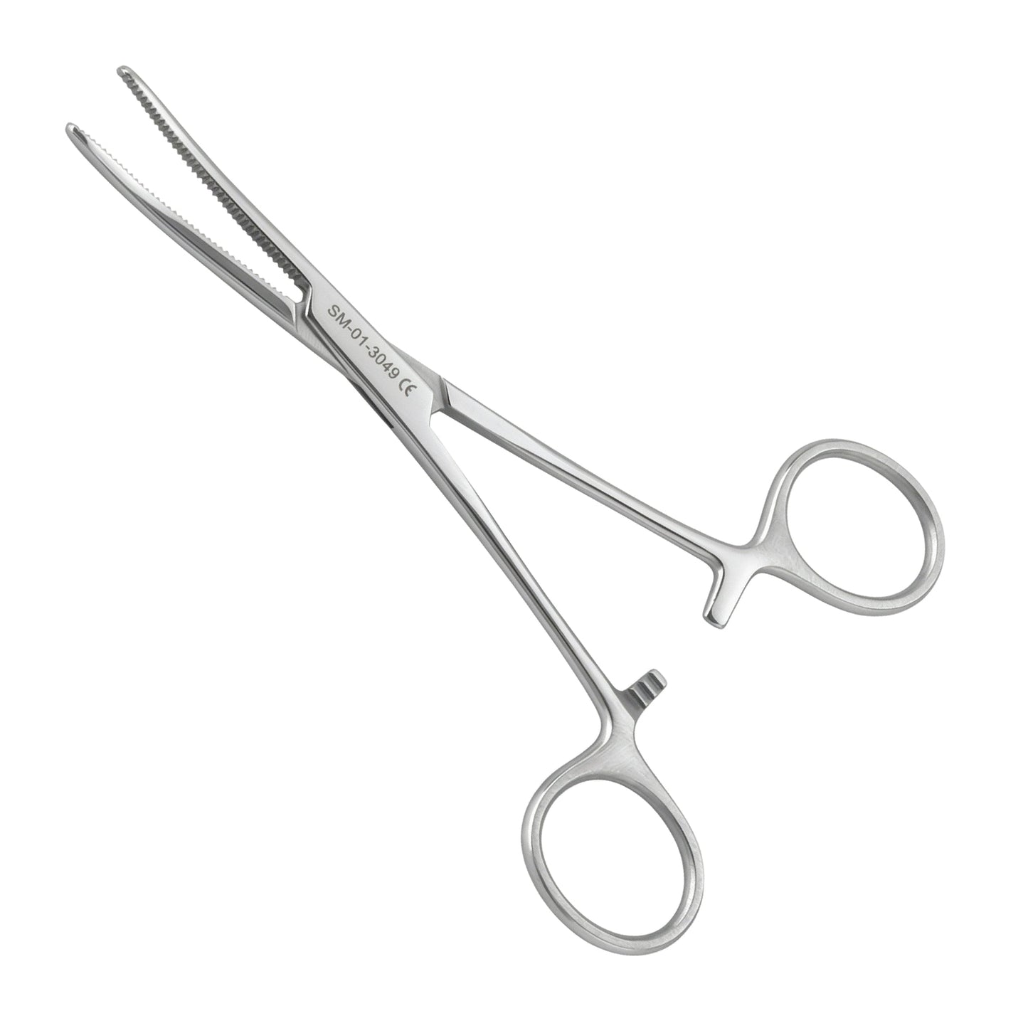 Bridge delicate hemostatic forceps, curved, 275mm