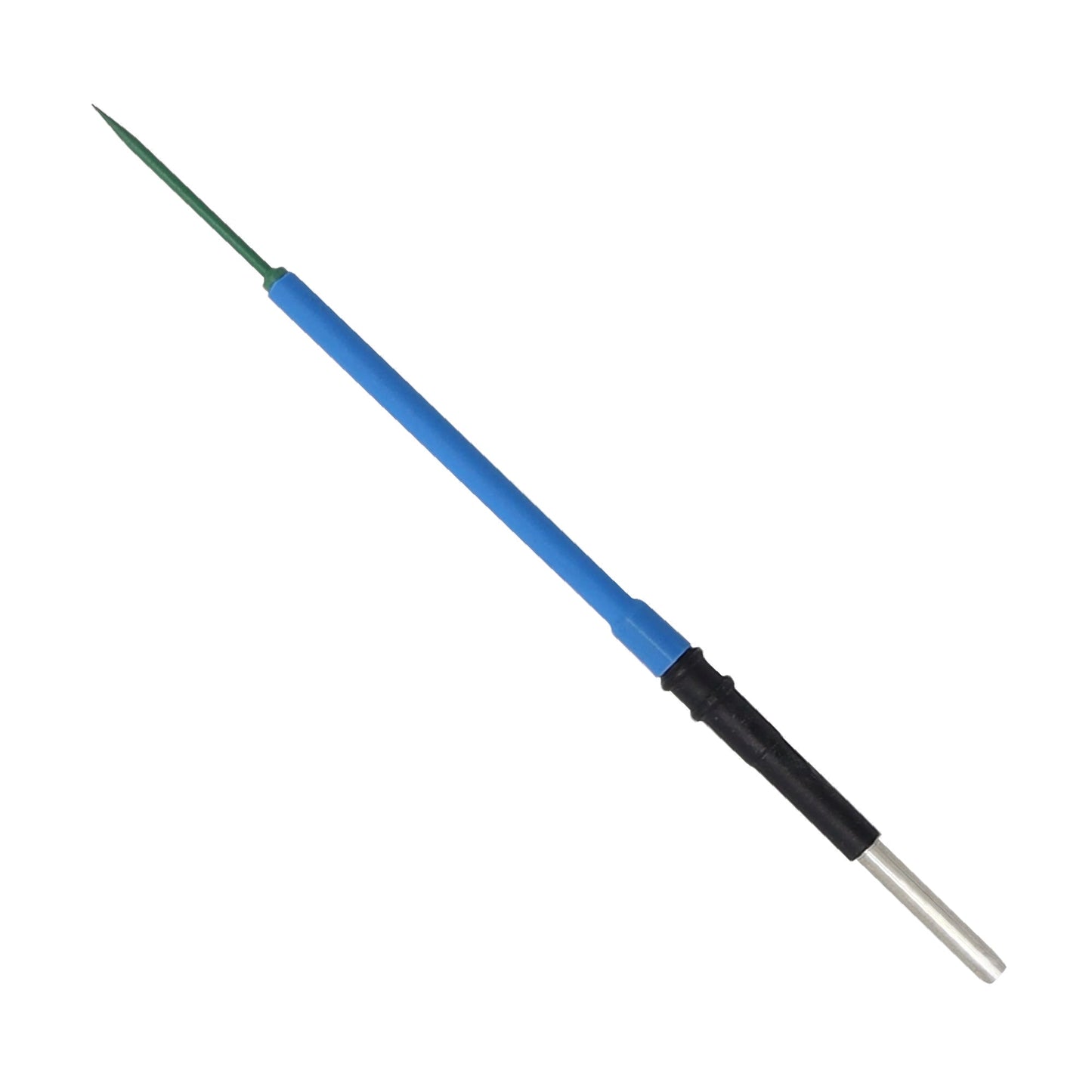 Monopolar needle electrode with pin tip