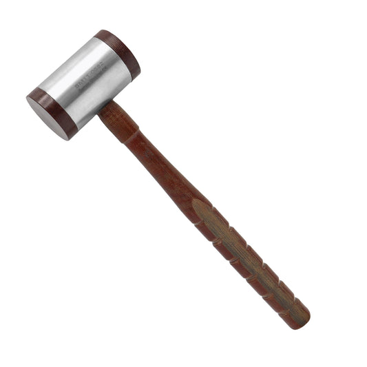 Mallet with interchangeable plastic disks, 25mm diameter, 18.5cm, 135g