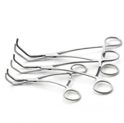 Satinsky Vena Cava Clamps, set of 3