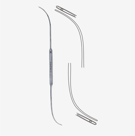 Schmeiden-Dick Ligature Needle, 12 3/4  malleable