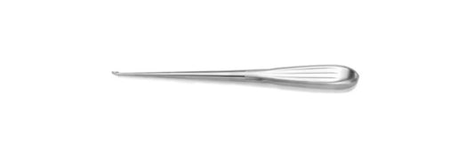 Spinal Fusion Curette – reverse angled Flat Back 4-0