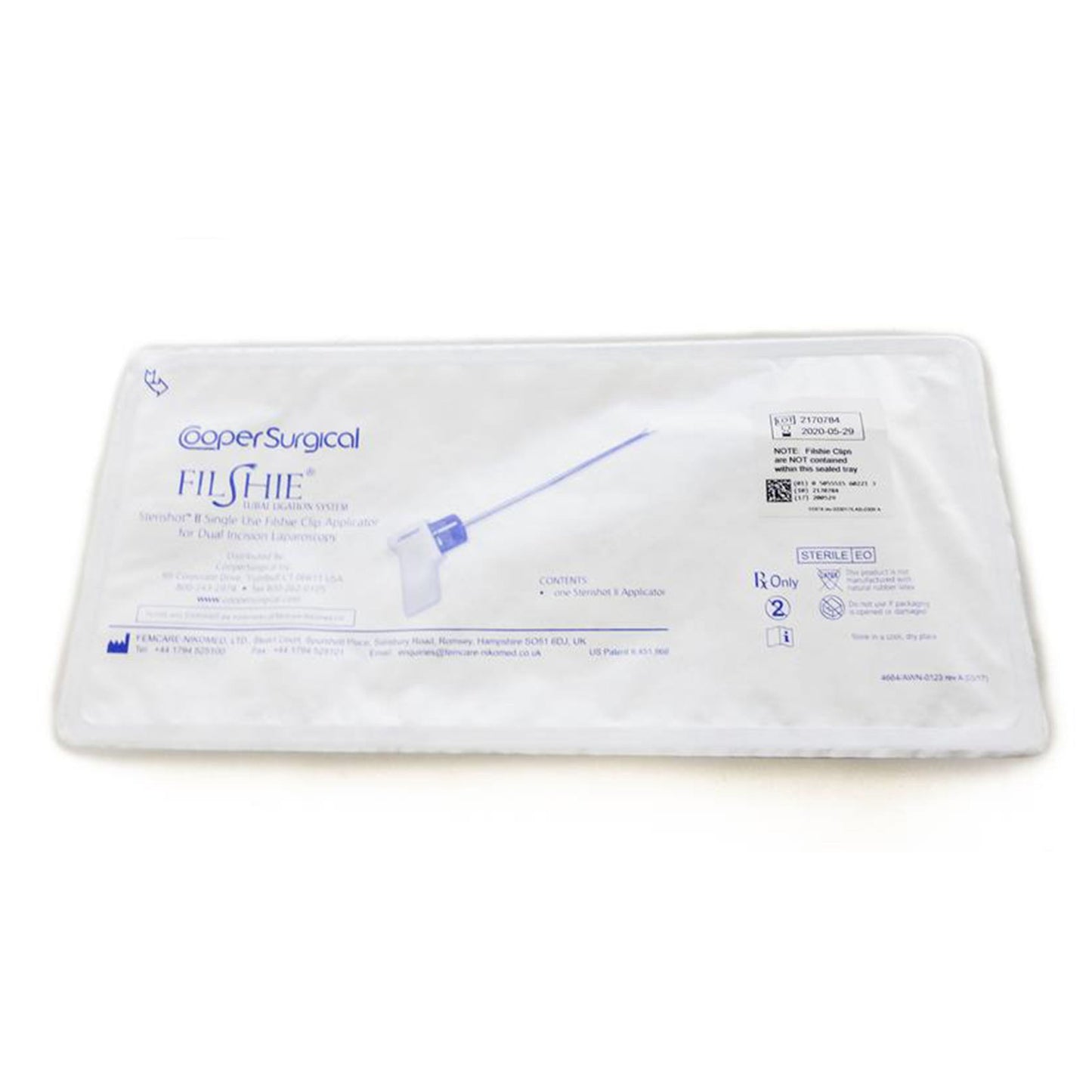 Femcare Cooper Surgical Sterishot II Single Use Filshie Clip Applicator