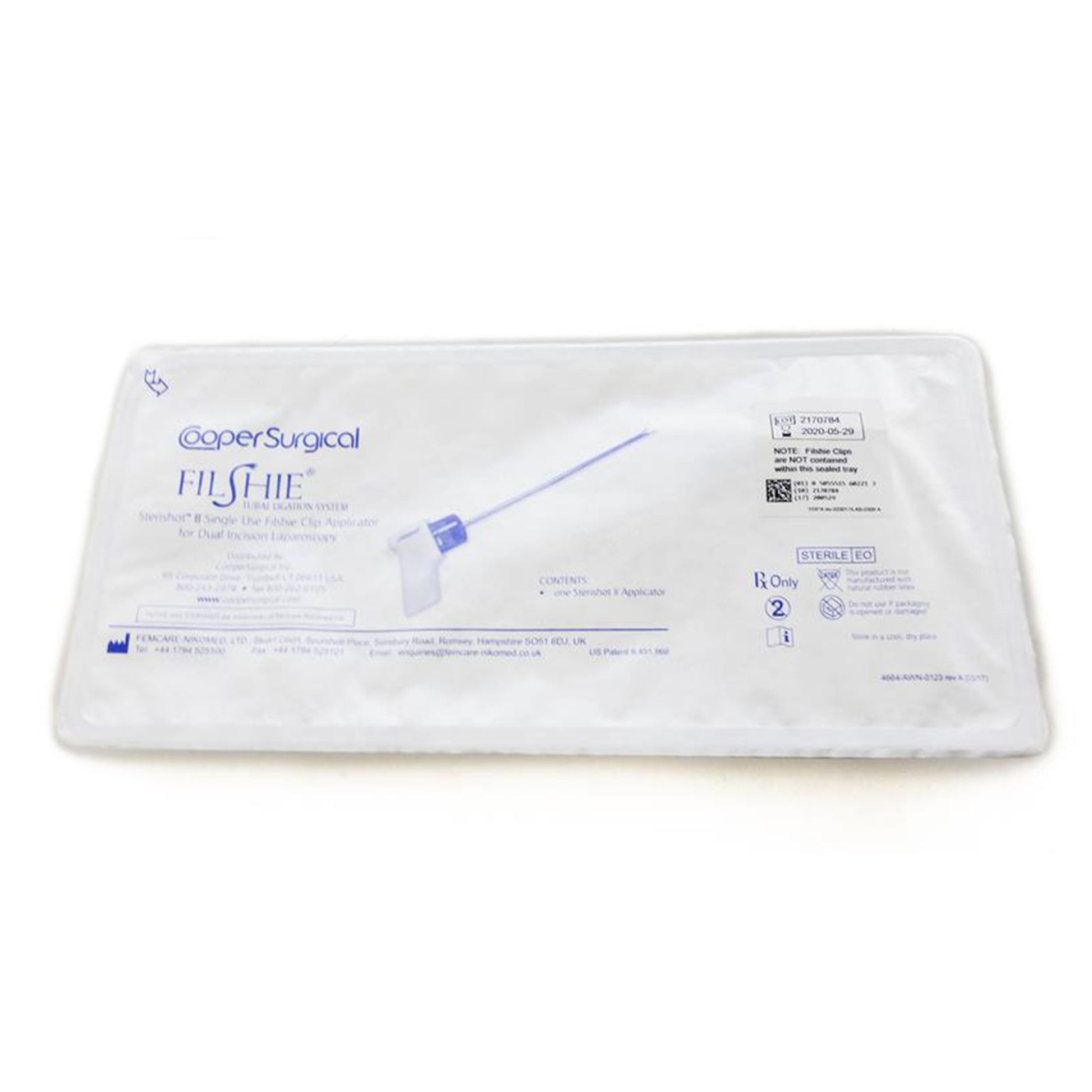 Femcare Cooper Surgical Sterishot II Single Use Filshie Clip Applicator