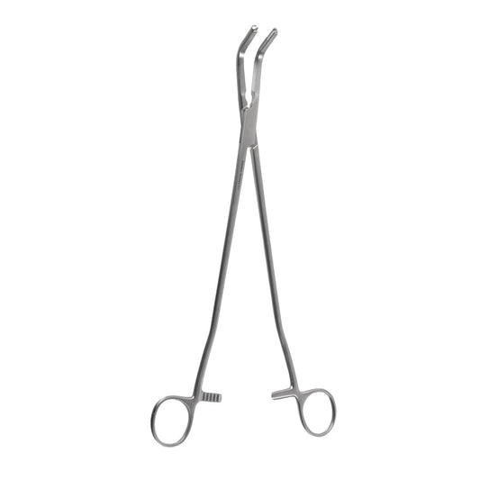 12" B-Clamp, Straight Jaws, Offset Handle