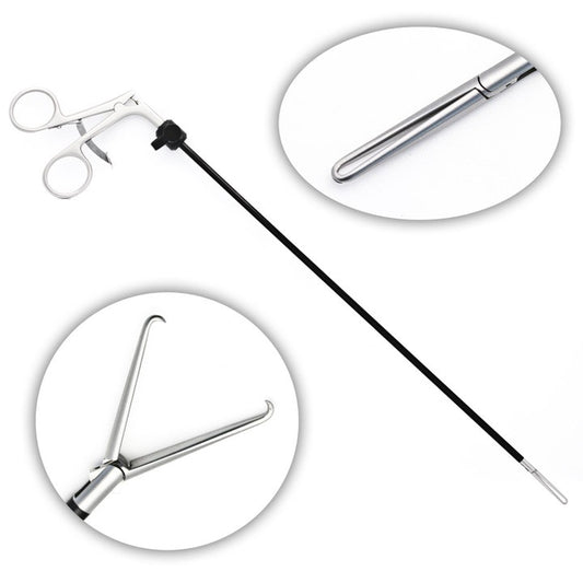 Tenaculum Forceps – 45 cm, Retractable, Flushable
