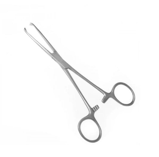Allis Forceps – 35 cm with Ratchet, Clear Flushable, Atraumatic Insulated Shaft