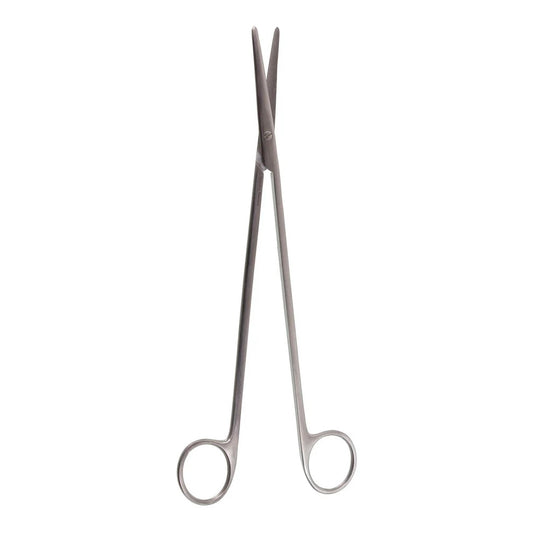 The 11" Metz Scissors are slender and straight.