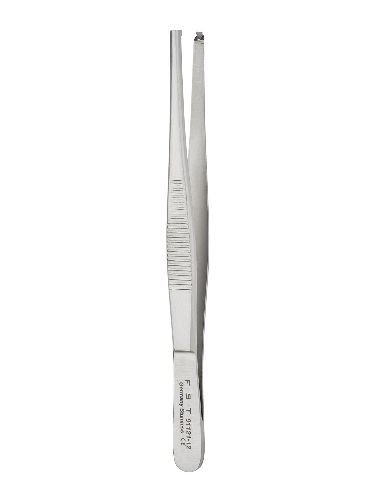 Tissue Forceps stnd 12 teeth straight