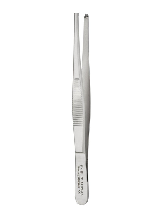 Tissue Forceps stnd 12 teeth straight