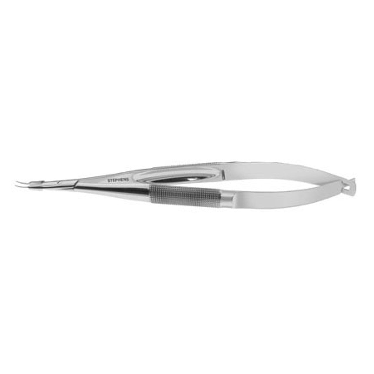 Troutman-Barraquer Needle Holder curved w/o lock