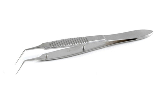 Utrata Forceps flat Handle Blunt Tips