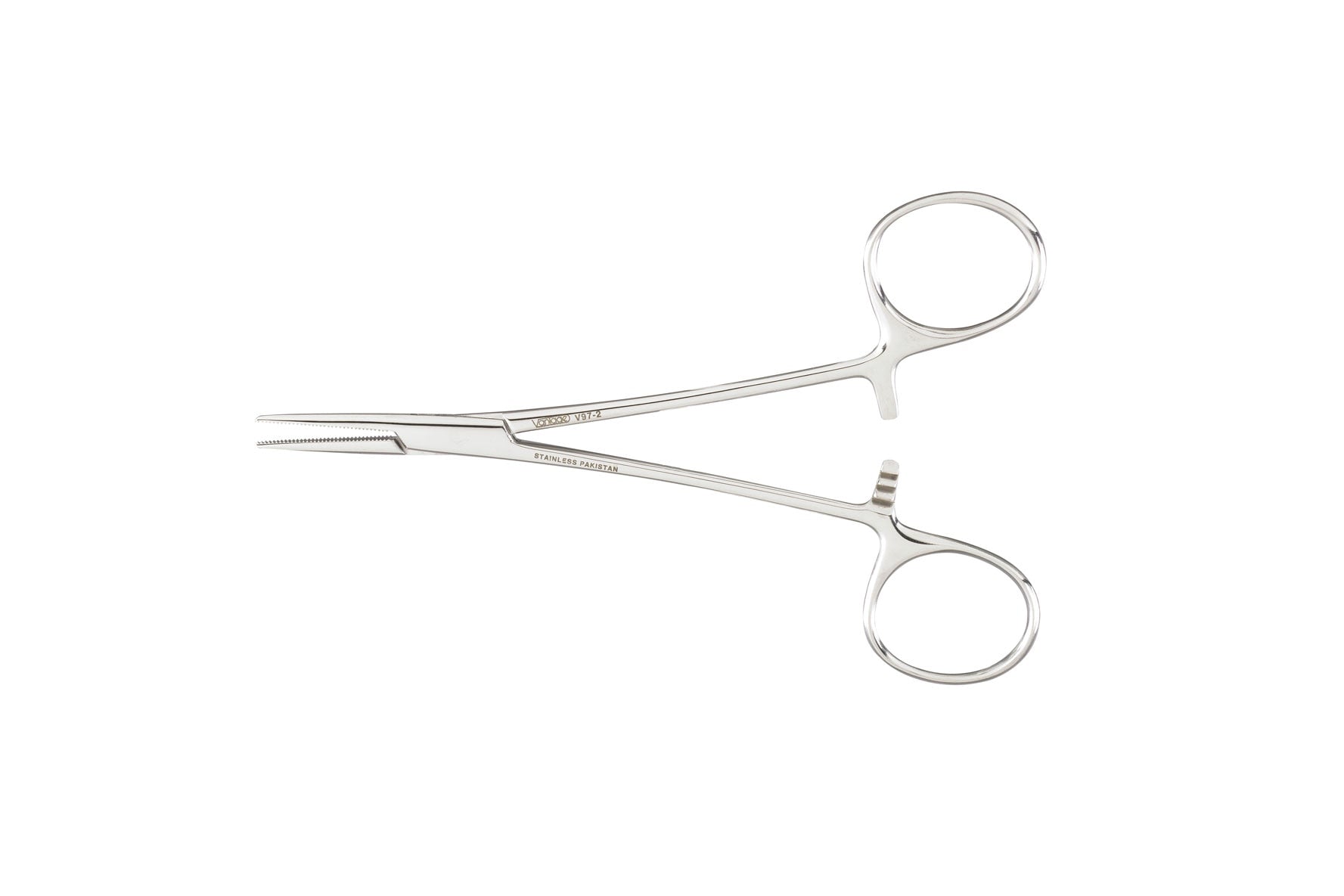 Halsted-Mosquito hemostatic forceps curved 12.5cm