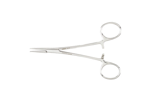 Halsted-Mosquito hemostatic forceps curved 12.5cm