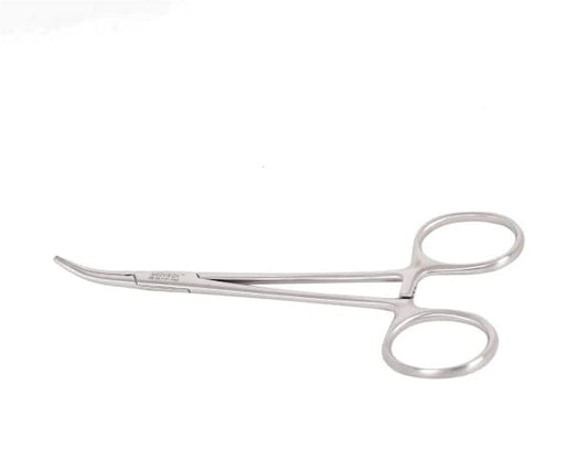 Vascular Mosquito Forceps curved jaw teeth