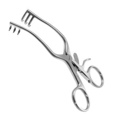 Wullstein Weitlaner Retractor – Blunt Angled