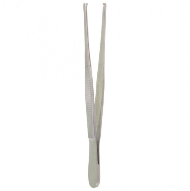 1 and a half teeth standard patt. 4 1/2" tissue forceps