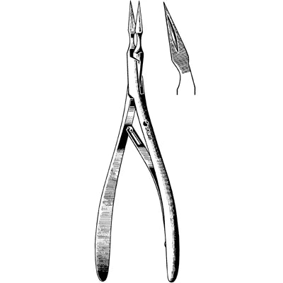Virtus (Ralk) splinter forceps straight 15 cm