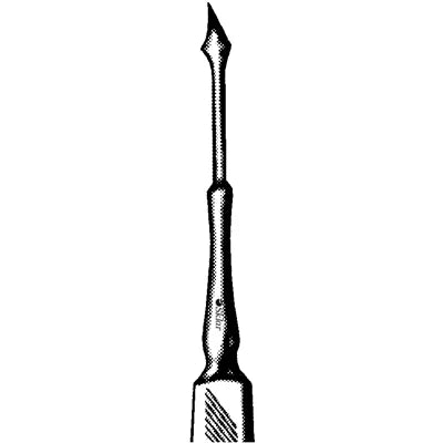 Bowman discission needle, curved