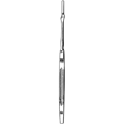Bayonet-shaped scalpel handle 250mm