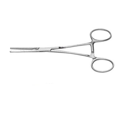 6 1/4" Debakey Pediatric Patent Ductus Clamp, Straight shank 