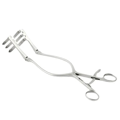 Harvey-Jackson retractor 28cm with sharp prongs