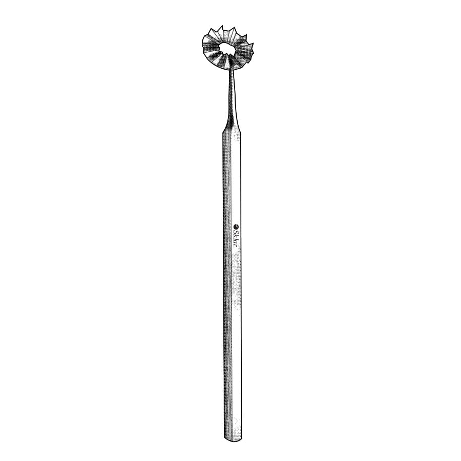 Anis radial marker, 4mm, 16 blades, titanium