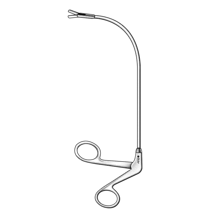 Fraenkel laryngeal polypus forceps 18cm