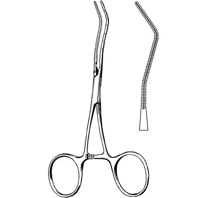 Neonatal vascular clamp Fig. 4 angled