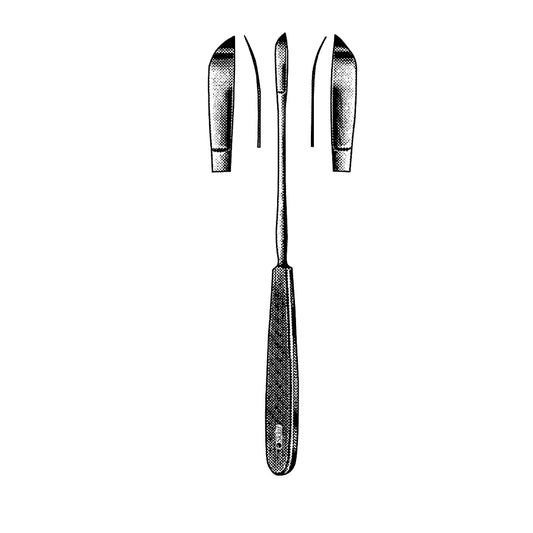 Neff meniscotome, right-curved, 22cm
