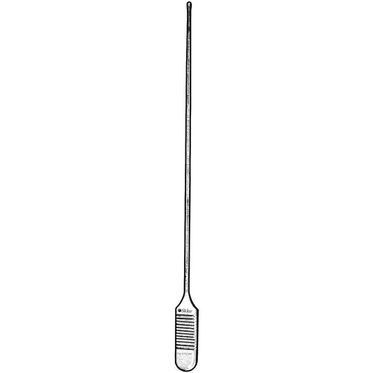 Fish probe with slim shaft and rounded tip
