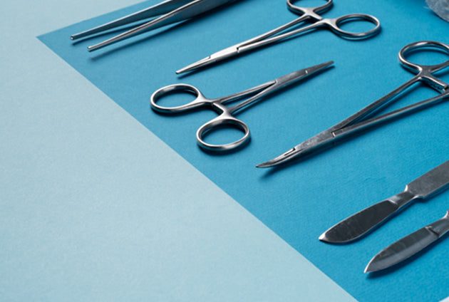 Set of surgical scissors and tools by Surgical Republic