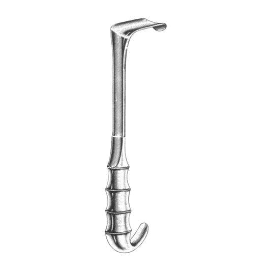 Kelly Retractor - 3 x 3 1/2" lamb handle