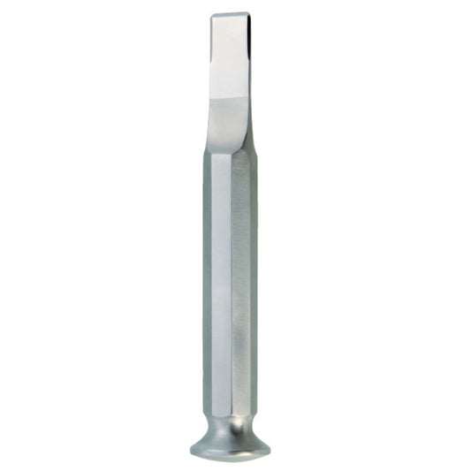 8" Tessier Osteotome, Curved 15mm Wide