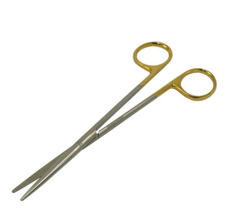 Metz Scissors, straight TC serrated, 5 1/2"