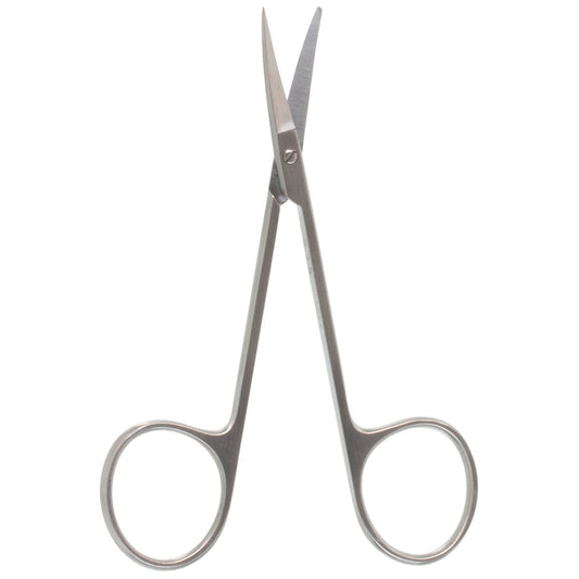 4 1/2" Iris Scissors, curved S/B