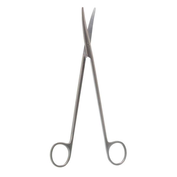Eight curved Metz scissors