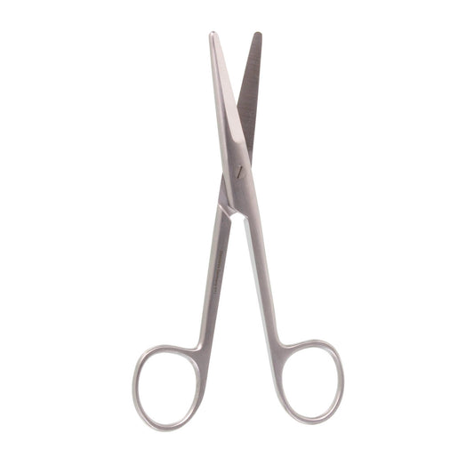 5 1/2 "Mayo Scissors" with a straight beveled edge