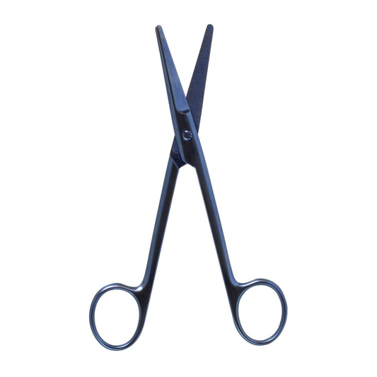 Straight titanium, 6 3/4 in. Mayo scissors,