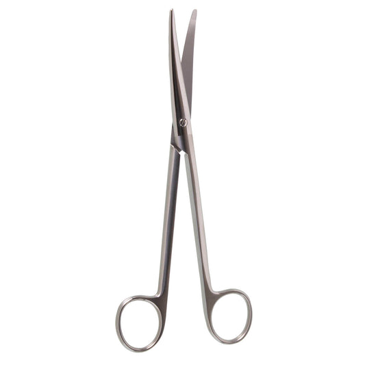 There are five curved edges on these Stevens scissors.