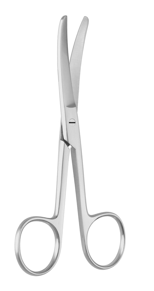 4 1/2" O.R. Scissors, B/B curved