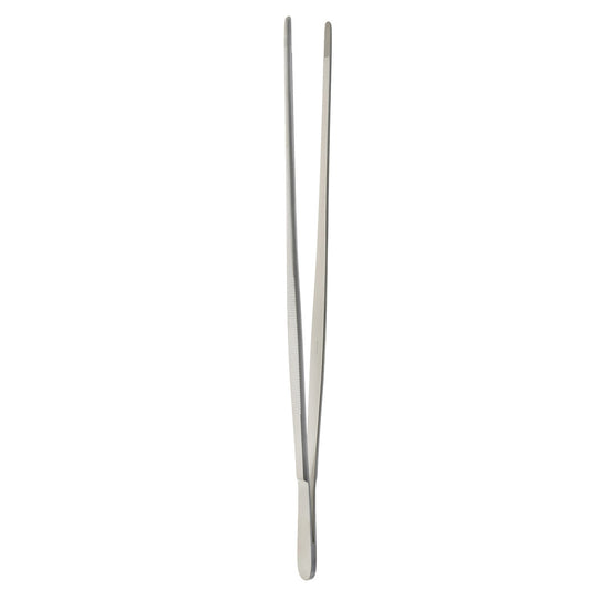 12" Dressing Forceps with Serrated Jaws, Standard Pattern