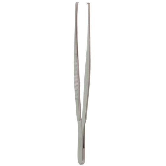 6 1/4" Tissue Forceps, 1" x 2" teeth standard pattern