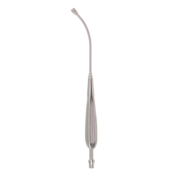 Stainless Steel Andrews Pynchon Suction Tube with curved, detachable tip