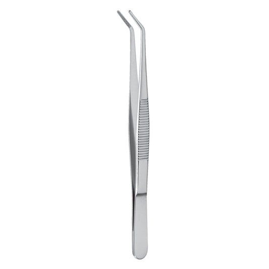 5 1/2" Reed Angular Dressing Forceps – Serrated