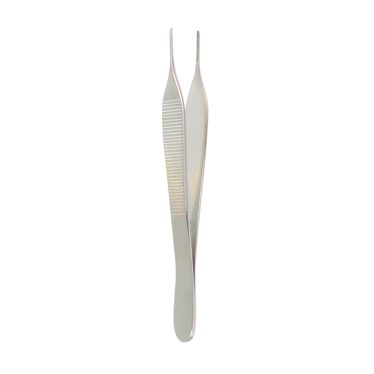 4 3/4" Adson Forceps, X-Serrated Tips