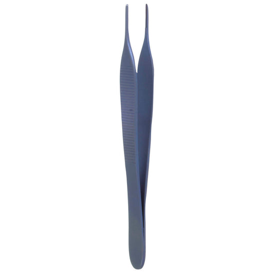 4 3/4" Adson Dress Forceps  titanium with serrated edges