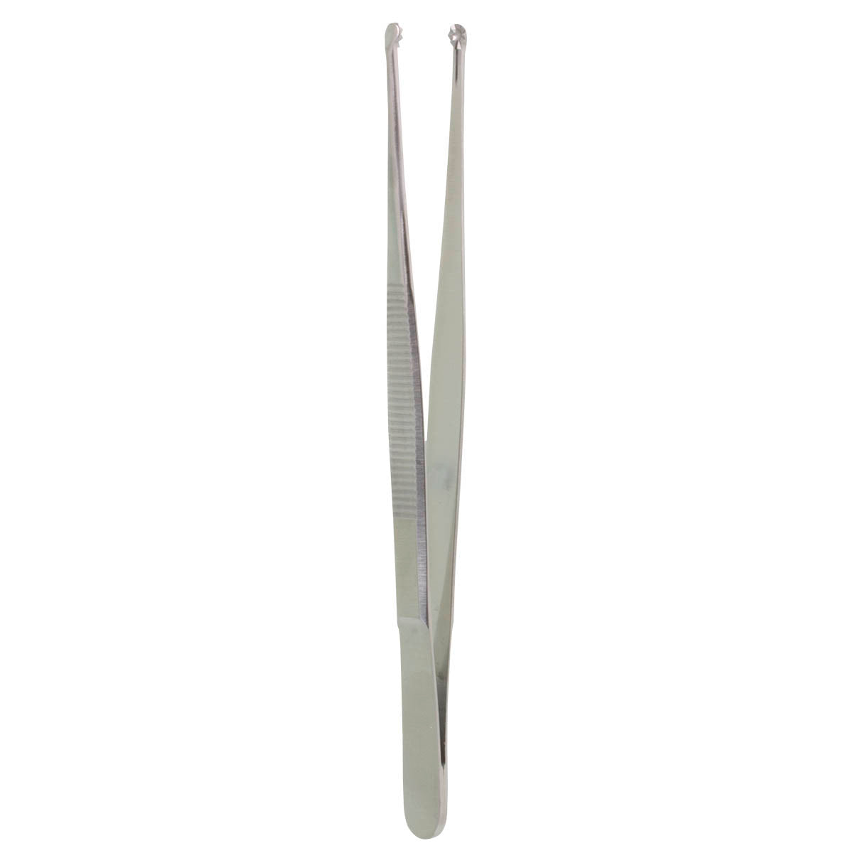 6" Selman Tissue Forceps, Spherical Cup with Teeth