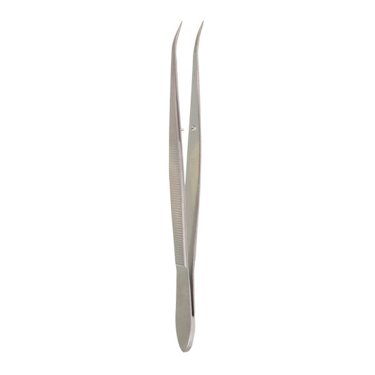 4 1/2" Splinter Forceps, Sharp, Simple, Curved