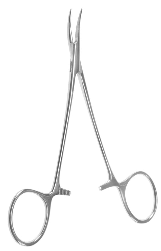 4 3/4" Vascular Mosquito Forceps – Delicate Curved Jaw